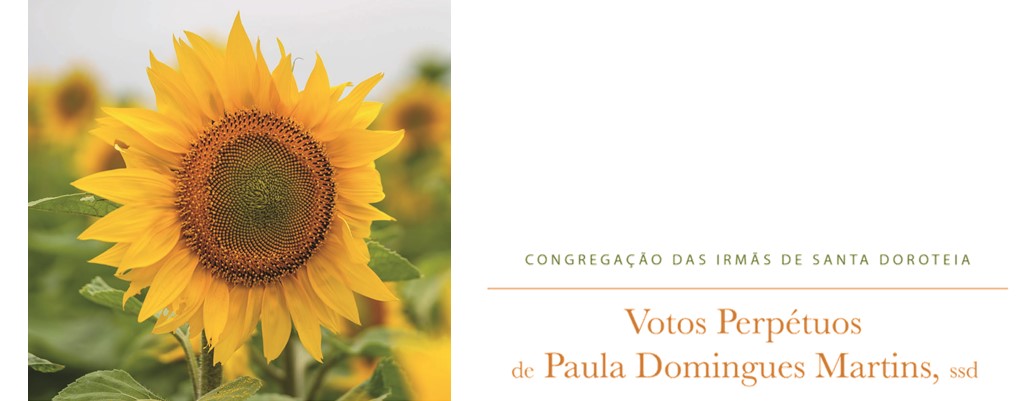 Votos perpétuos da Irmã Paula Martins